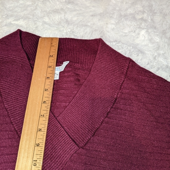 Nwt Time and Tru v-neck sweater - Picture 4 of 16